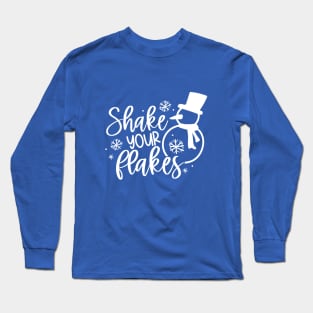 Shake your Flakes - Inverse Long Sleeve T-Shirt